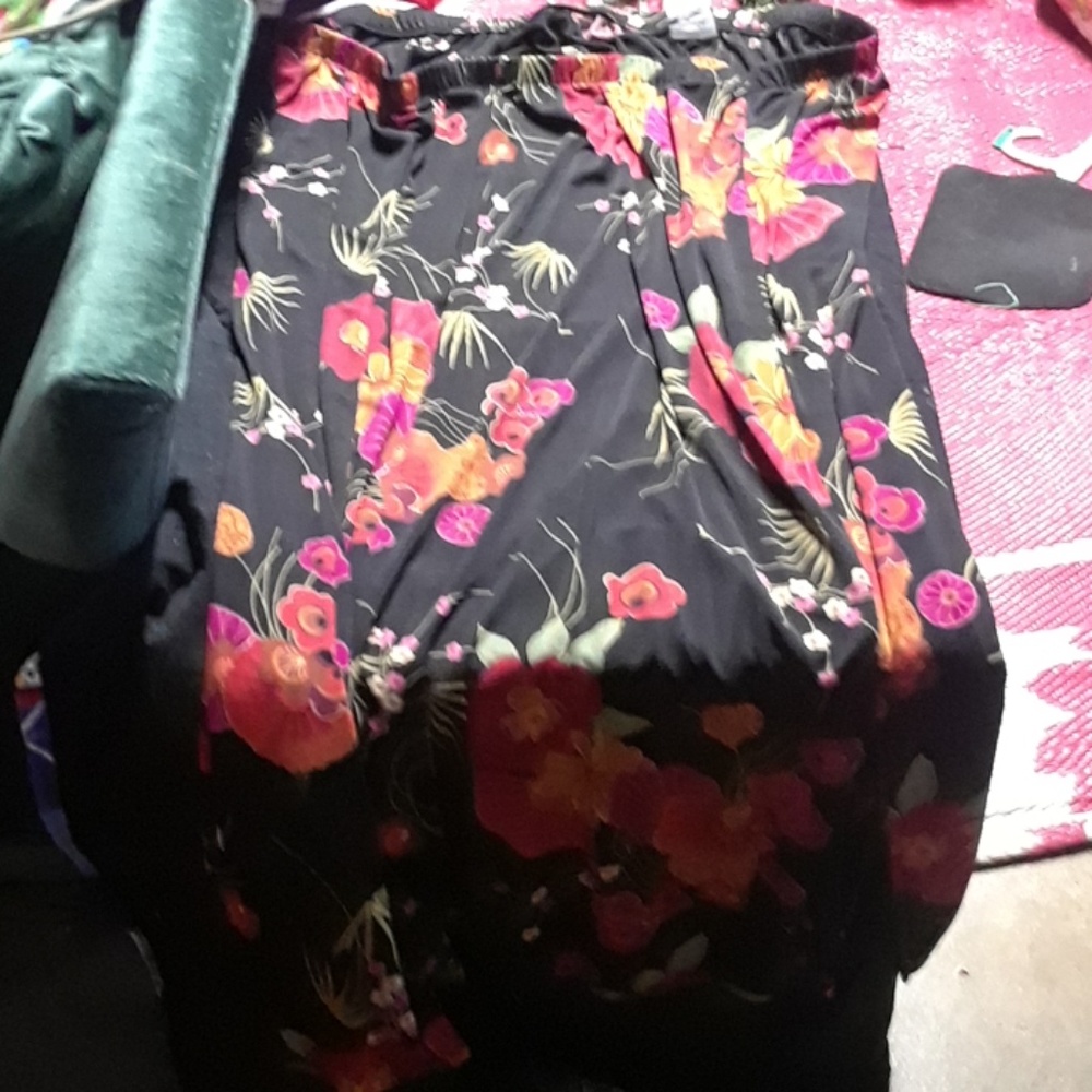 Silk Long Skirt